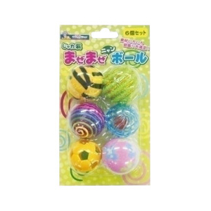 ドギーマンハヤシ じゃれ猫　まぜまぜニャンボール　6個セット ｼﾞﾔﾚﾈｺﾏｾﾞﾏｾﾞﾆﾔﾝﾎﾞ-ﾙ6ｺｾﾂﾄ-イメージ1