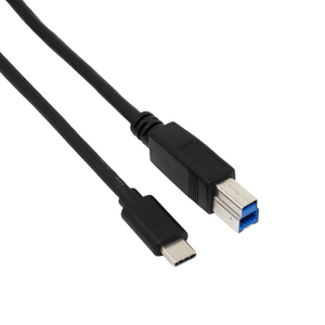アイネックス USB3．2Gen1 Type-C - Type-Bケーブル(1．5m) ブラック U31CB-MM15-イメージ2