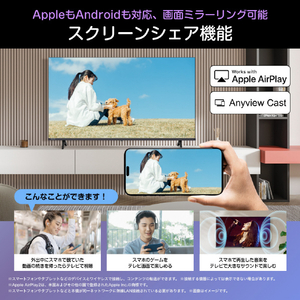 ハイセンス 65V型4K液晶テレビ e angle select A68Sシリーズ 65A68S-イメージ6