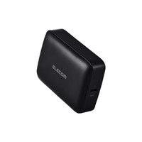 エレコム 残量表示機能付きコンパクトモバイルバッテリー(10,000mAh/30W) ブラック DE-C91L-10000BK