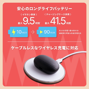 AVIOT トゥルーワイヤレスイヤホン ネイビー TE-U1-NV-イメージ12