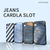 Matchnine iPhone XR用ケース CARDLA SLOT JEANS COLLECTION ライトジーンズ MN15435I61-イメージ2