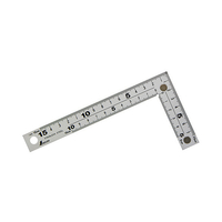 シンワ測定 曲尺　厚手広巾シルバー15cm　表裏同目マグネット付 10435