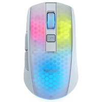 ROCCAT ゲーミングマウス 軽量光学式ワイヤレス RGB BURST PRO AIR ホワイト ROC-11-435