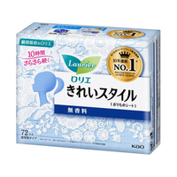 KAO ロリエ きれいスタイル 無香料 72個 F958507