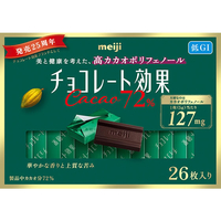 明治 チョコレート効果 カカオ72% 26枚入り 130g FC376PK