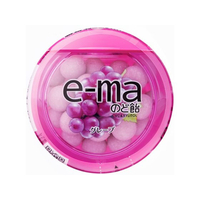 UHA味覚糖 e-ma のど飴 (容器タイプ) ぶどう FCE518U