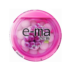 UHA味覚糖 e-ma のど飴 (容器タイプ) ぶどう FCE518U-イメージ1