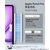 ESR iPad Air 13インチ M3/M2(2025/2024)用ケース Classic Hybrid Clear ESR562-イメージ7