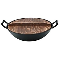 池永鉄工 新中華鍋 木蓋付 30cm ﾁﾕｳｶﾅﾍﾞ30ﾌﾀﾂｷ