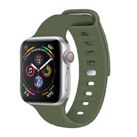 DOOSSY Apple Watch用シリコンバンド 38-41mm グリーン AW-SIN01GR
