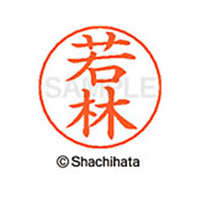シヤチハタ ネームペン用ネーム シルバー 既製 若林 FC47763-X-GPS-1992