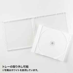 サンワサプライ Blu-ray・DVD・CDケース(30枚セット) クリア FCD-PN30CLN-イメージ2