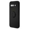 ラスタバナナ Google Pixel 9a用TPUリングケース ブラック 8605P9ATPRBK