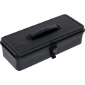 トラスコ トランク型工具箱　３３３Ｘ１３７Ｘ９６．６　つや消しブラック 25mmシリンダ錠取付可能(別売) T-320MBK