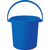 トラスコ ＰＰカラーバケツ　２２Ｌ　青 TPPB-22-B-イメージ1
