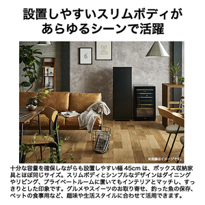 ハイアール 107Lファン式前開き冷凍庫 ブラック JF-UFS11B(K)-イメージ12