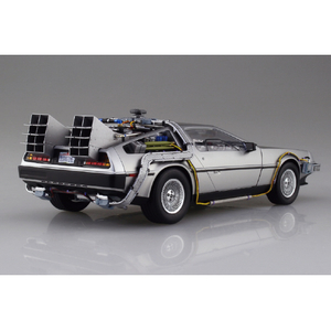 アオシマ 1/24 ムービーメカ No．BT-01 バック・トゥ・ザ・フューチャー Part I タイムマシン Aﾑ-ﾋﾞ-ﾒｶBT01ﾀｲﾑﾏｼﾝPART1-イメージ2