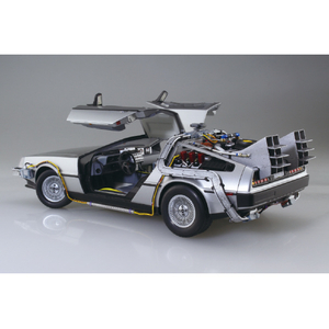 アオシマ 1/24 ムービーメカ No．BT-01 バック・トゥ・ザ・フューチャー Part I タイムマシン Aﾑ-ﾋﾞ-ﾒｶBT01ﾀｲﾑﾏｼﾝPART1-イメージ3