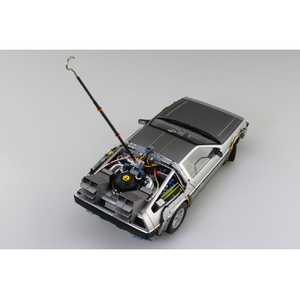 アオシマ 1/24 ムービーメカ No．BT-01 バック・トゥ・ザ・フューチャー Part I タイムマシン Aﾑ-ﾋﾞ-ﾒｶBT01ﾀｲﾑﾏｼﾝPART1-イメージ6