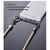 PHONECKLACE iPhone 12/12 Pro用ロープショルダーストラップ付きクリアケース カーキ PC20437I12P-イメージ5