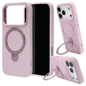 ラスタバナナ iPhone17 Pro用ZEROSAFE PU 回転スタンド 磁力充電対応 パープル 9013IP5BZSPU-イメージ1