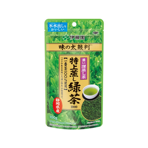 伊藤園 味の太鼓判 特上蒸し緑茶1000 100g F803758-イメージ1