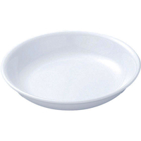 エンテック 中皿 5.0寸 (白) FC71821-NO.48W