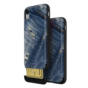 Matchnine iPhone XR用ケース CARDLA SLOT JEANS COLLECTION デストロイドジーンズ MN15437I61-イメージ1