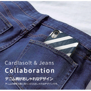 Matchnine iPhone XR用ケース CARDLA SLOT JEANS COLLECTION デストロイドジーンズ MN15437I61-イメージ4