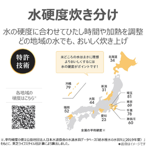 東芝 真空圧力IHジャー炊飯器(3．5合炊き) 炎匠炊き グランブラック RC-6MGX(K)-イメージ9