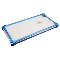 ギルドデザイン iPhone 8Plus/7Plus用アルミ製バンパーケース ブルー GI-412BL