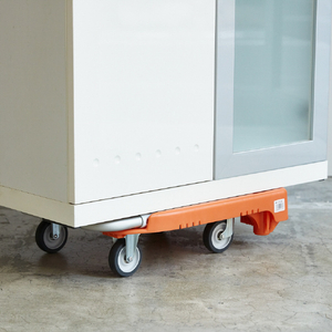 トラスコ 樹脂台車　カルティオミニ　ｗｅｅｇｏ　ピンク WP-2G-P-イメージ9