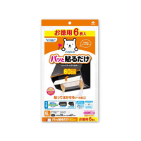 東洋アルミ お徳用6枚 パッと貼るだけ深型用フィルター 60cm F942423
