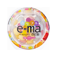 UHA味覚糖 e-ma のど飴 (容器タイプ) カラフル フルーツチェンジ FCE519U