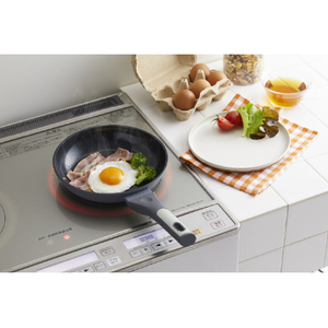 竹原製罐 セラループ IHフライパン20cm アースグレー SF320ｾﾗﾙ-ﾌﾟIHﾌﾗｲﾊﾟﾝ20-イメージ2