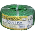 ユタカメイク ロープ PEカラーロープ万能パック 9×15m 緑 FC499GR-8280858