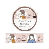 アーテック マスキングテープ ガールズライフ FCE550U-74658