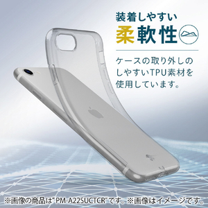 エレコム iPhone SE(第3世代)/SE(第2世代)/8/7用ソフトケース 極み クリア PM-A22SUCTCR-イメージ4