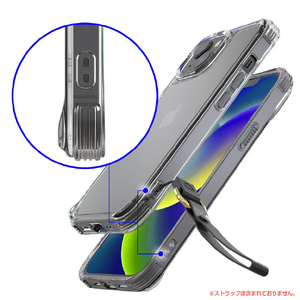 araree iPhone 15 Plus用ソフトクリアケース FLEXIELD クリア AR25438I15PL-イメージ12