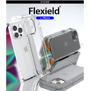 araree iPhone 15 Plus用ソフトクリアケース FLEXIELD クリア AR25438I15PL-イメージ3
