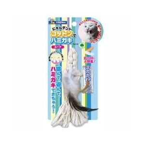 ドギーマンハヤシ にゃんデント コットンでハミガキ ループ ﾆﾔﾝﾃﾞﾝﾄｺﾂﾄﾝﾃﾞﾊﾐｶﾞｷﾙ-ﾌﾟ-イメージ1