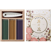 日本香堂 お香 特製花の花 3種入 スティック30本入 FC378PK-30002