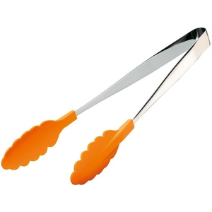 田辺金具 18-0 抗菌耐熱カラートング (大) 300mm ブラック ブラック FCL4256-024112004-イメージ1