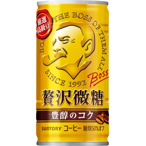 サントリー BOSS(ボス) 贅沢微糖 185g×6缶 1パック（6缶） F716122-イメージ4