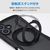 エレコム iPhone 16 Grippy ハイブリッドケース フレームカラー 極限 MAGKEEP スタンド ブラック PM-A24AGRSTKMBK-イメージ6