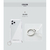 PHONECKLACE iPhone 12/12Pro用ストラップ取り付け用リング付きクリアケース シルバーチャーム PC20438I12P-イメージ2