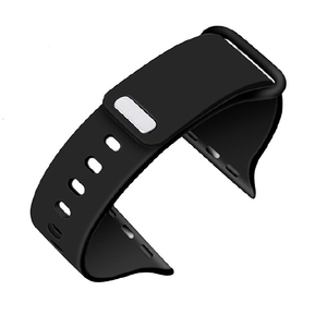 DOOSSY Apple Watch用シリコンバンド 42-45mm ブラック AW-SIN02BK-イメージ2