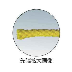 ユタカメイク アクリルカラーボビン巻 3mm×150m グリーン FC355HV-7946961-イメージ3