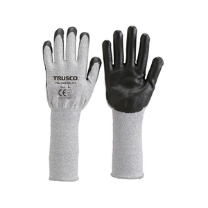 トラスコ中山 TRUSCO/グラスファイバー手袋ニトリル手のひらコートロング S FCD593C-2679128-イメージ1